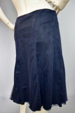 Chanel Moss Crepe Skirt