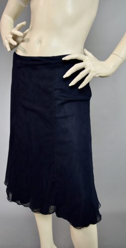 Chanel Moss Crepe Skirt