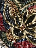 beaded Jean Marlaix bag